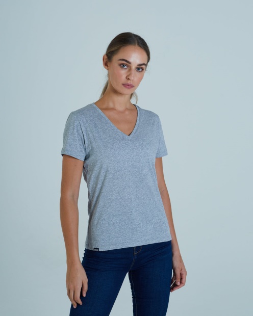 Ada Basic Tee Pebble Diesel UK Light Grey