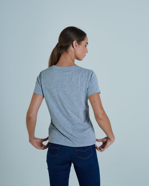 Ada Basic Tee Pebble Diesel UK Light Grey