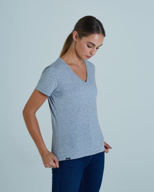 Ada Basic Tee Pebble Diesel UK Light Grey