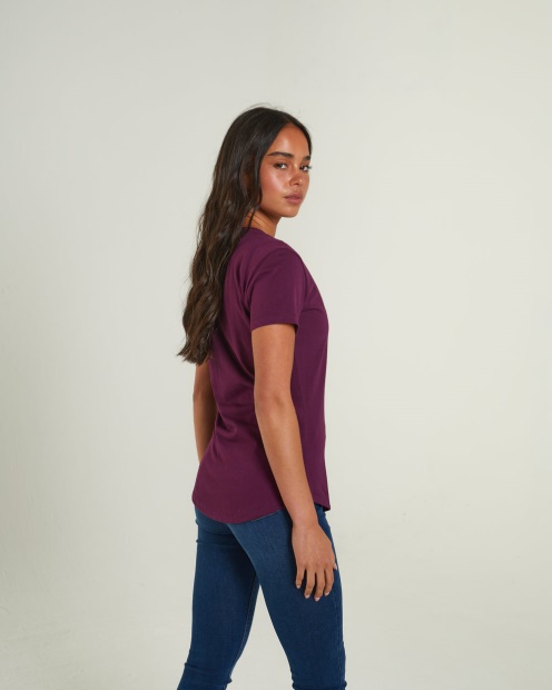 Diesel UK Cloda Basic T-Shirt Grape Purple