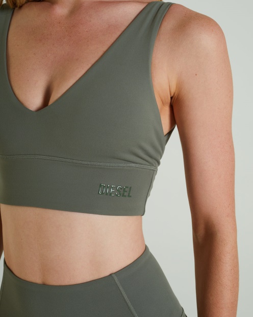 Restday Bra Olive Green Diesel UK Green