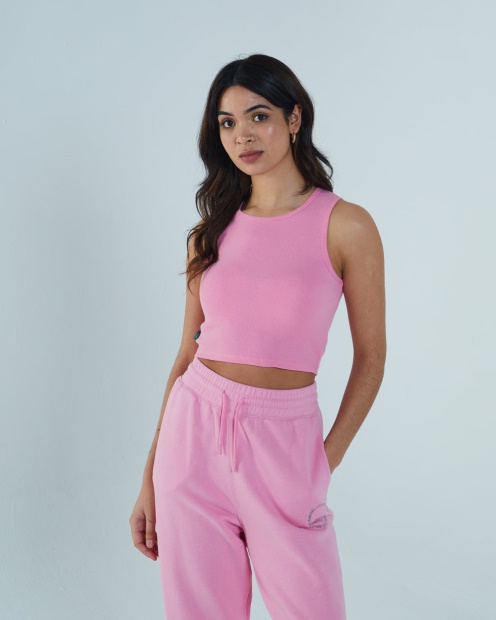 Diesel UK Dolly Vest Pink Lemonade