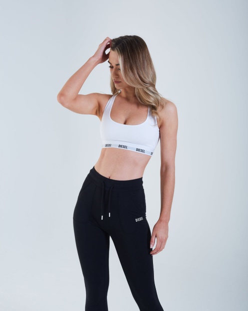 White/Mauve Diesel UK Aubrey 2 Pack Bra