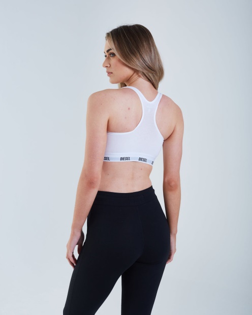 White/Mauve Diesel UK Aubrey 2 Pack Bra