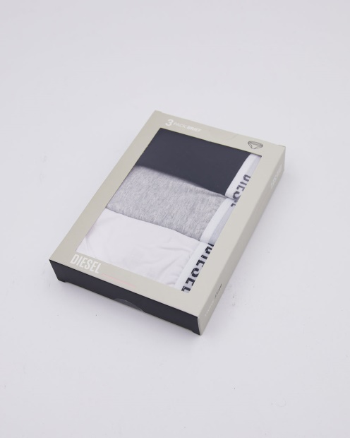 Grey Diesel UK Savannah Briefs Charcoal/Pink/White