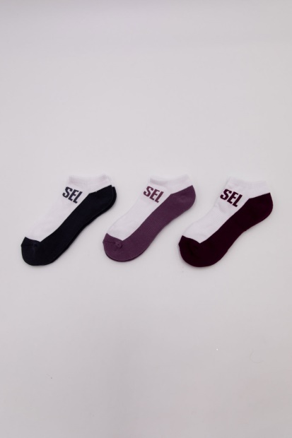 Diesel UK Lila Ankle Socks Grape Purple