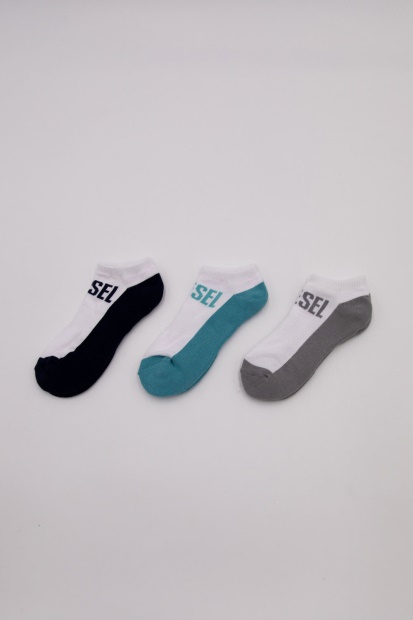 Lila Ankle Socks Blue Diesel UK