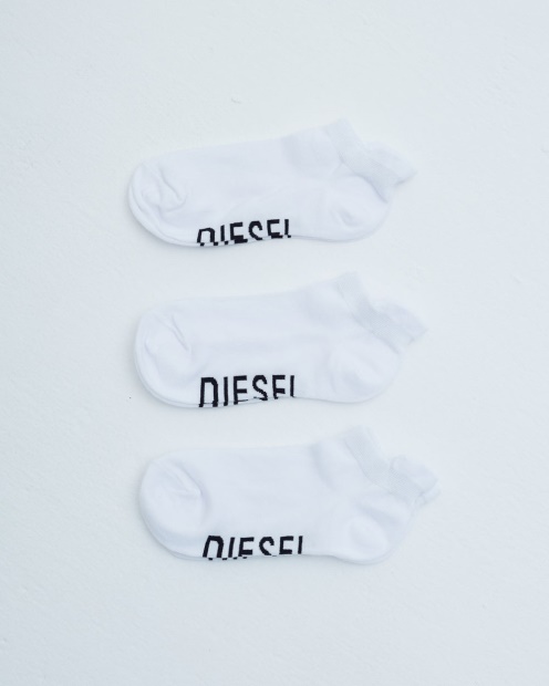 Libby 3 Pack Active Socks Optic Diesel UK White