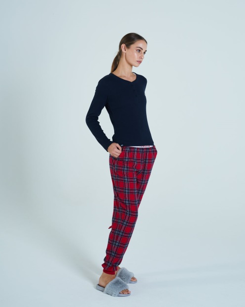 Diesel UK Maria Loungeset Red Tartan