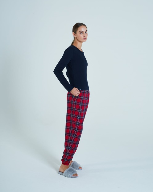 Diesel UK Maria Loungeset Red Tartan