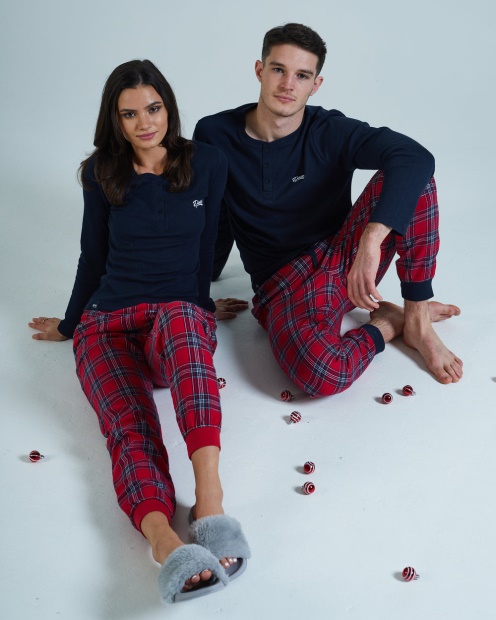 Diesel UK Maria Loungeset Red Tartan