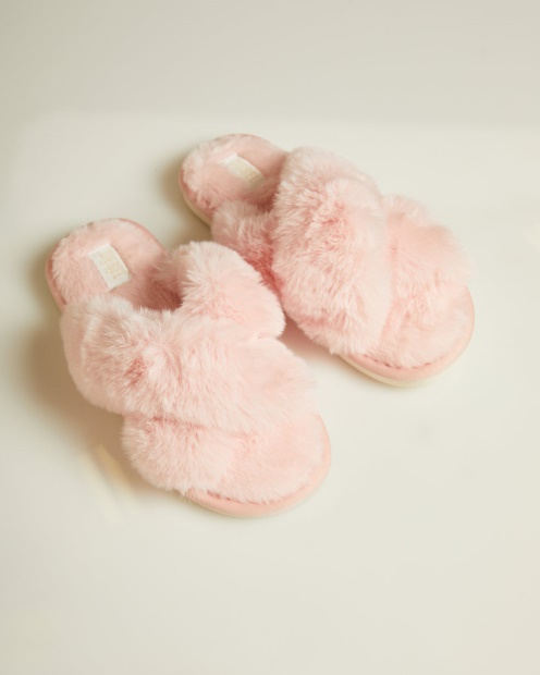 Diesel UK Imogen Slippers Pink