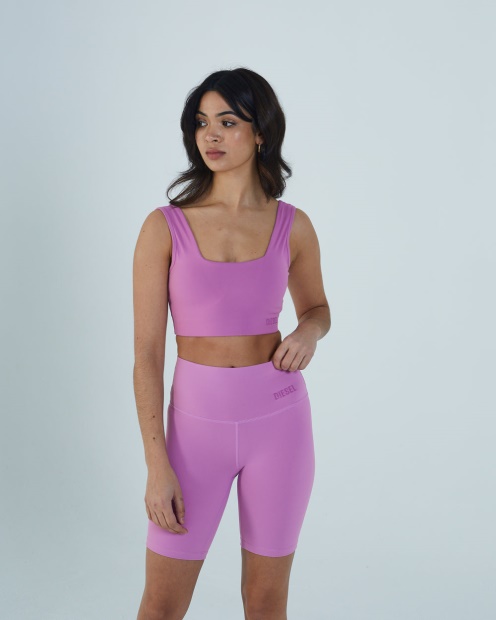 Pink Bloom Active Short Purple Orchid Diesel UK