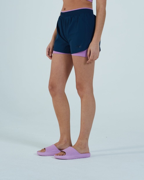 Sidney Active Short Peacock Navy Diesel UK