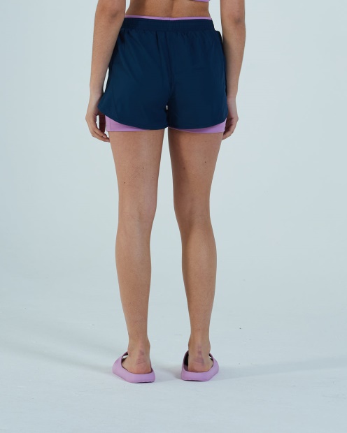 Sidney Active Short Peacock Navy Diesel UK