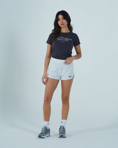 Lou Short Marble Grey Melange Diesel UK Grey