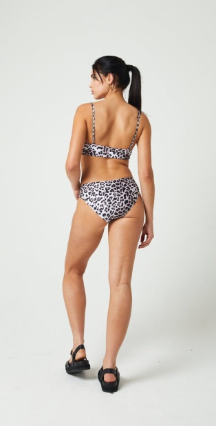 Diesel UK Tori Bikini Leopard Print Print