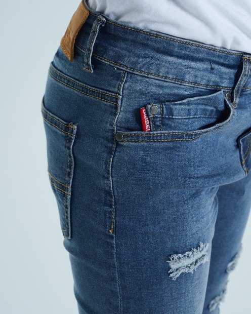 Diesel UK Matthew Jean Mid Wash Blue