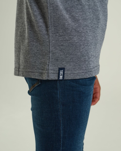 Fred Birdseye Polo Navy Diesel UK Medium Blue