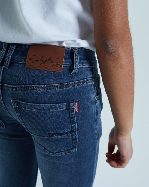 Stefan Skinny Jeans Ice Blue Diesel UK Dark Blue