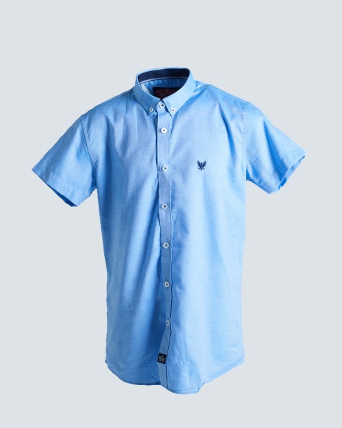Diesel UK Drew Shirt Sky Blue White