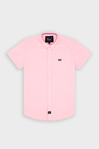 White Diesel UK Walsh Oxford Shirt Pink