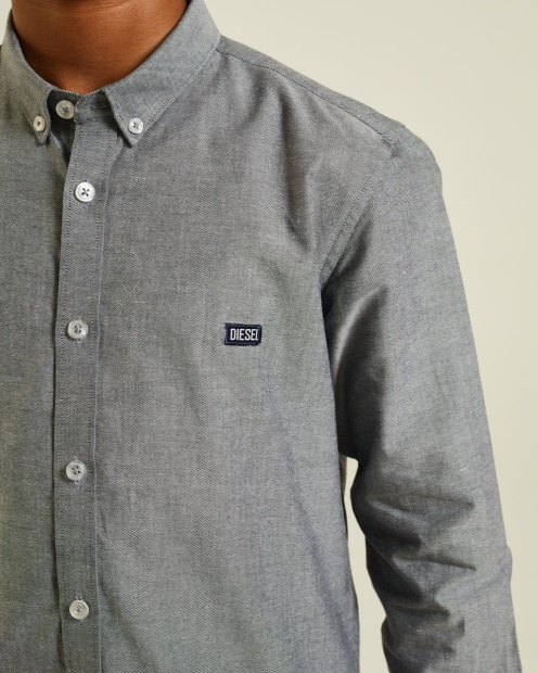 Diesel UK Tiernan Shirt Grey Pink