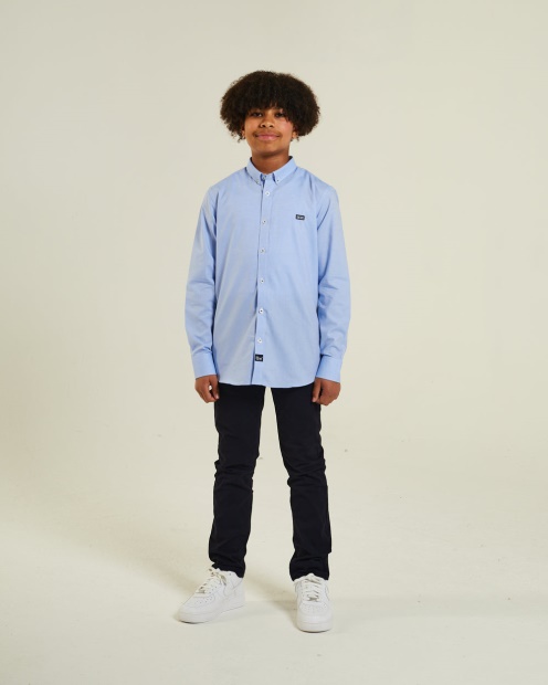 Jude Shirt Sky Blue Diesel UK White