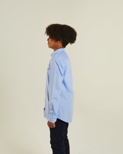 Jude Shirt Sky Blue Diesel UK White