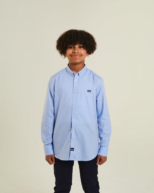 Jude Shirt Sky Blue Diesel UK White