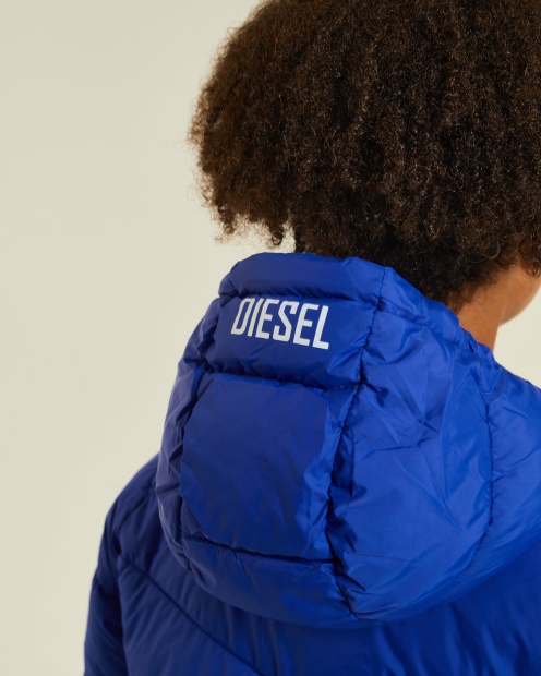 Diesel UK Leo Padded Jacket Cobalt Blue