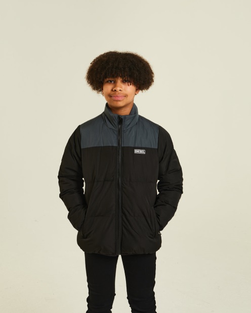 Blue Hartley Padded Jacket Diesel UK