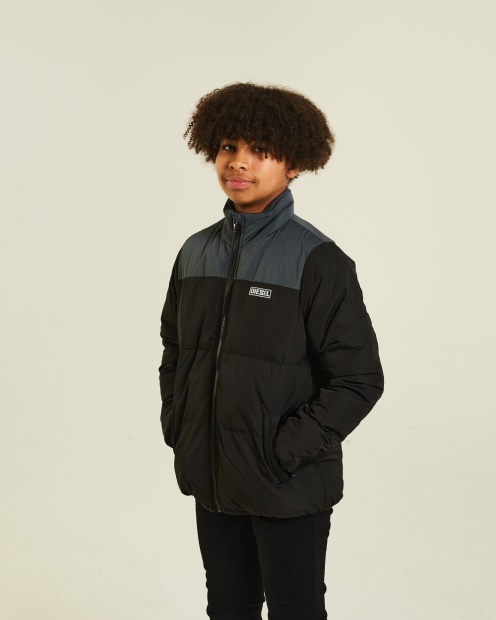 Blue Hartley Padded Jacket Diesel UK