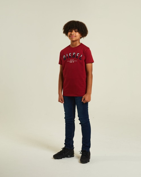 Navy Diesel UK Joshua Tee Red