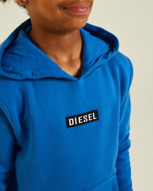 Diesel UK Albert Hood Royal Blue Red