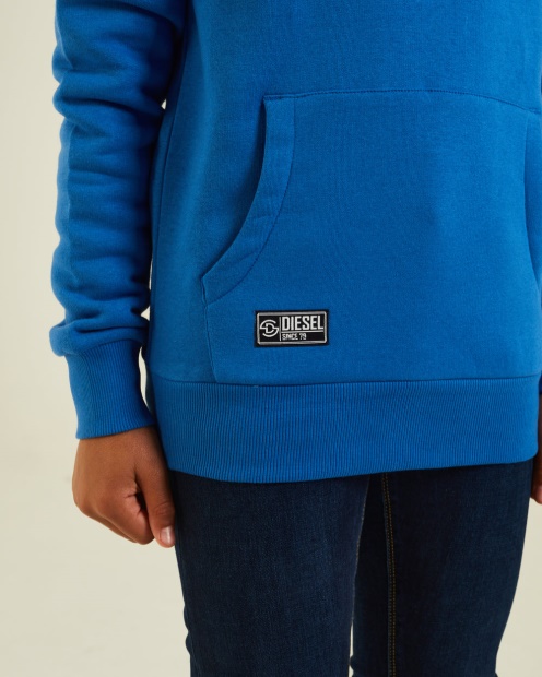 Diesel UK Albert Hood Royal Blue Red