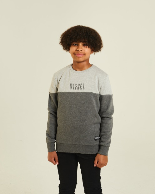 Red Diesel UK Barney Sweater Grey