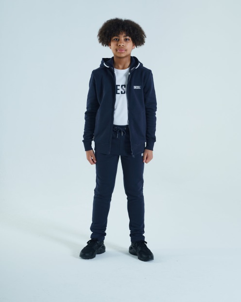 Black Hayward Zipper Navy Diesel UK