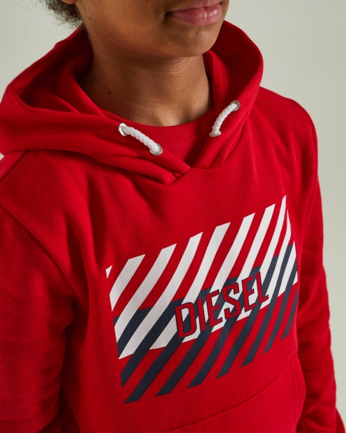 Navy Diesel UK Troy Hood Red