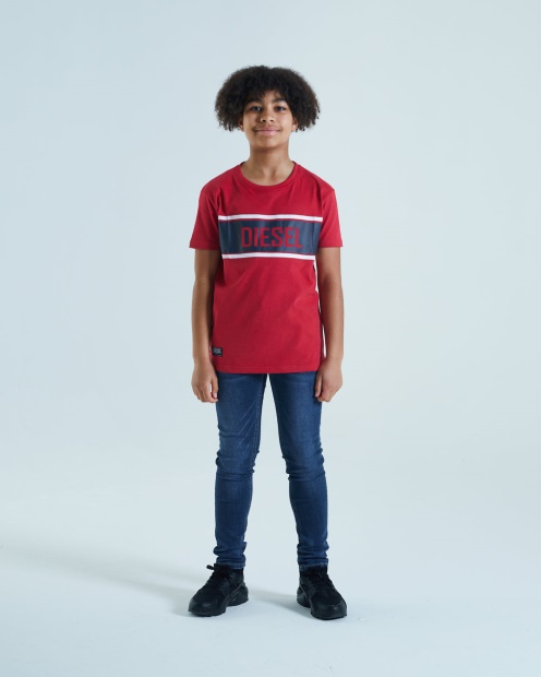 White Diesel UK Doyle Tee Red