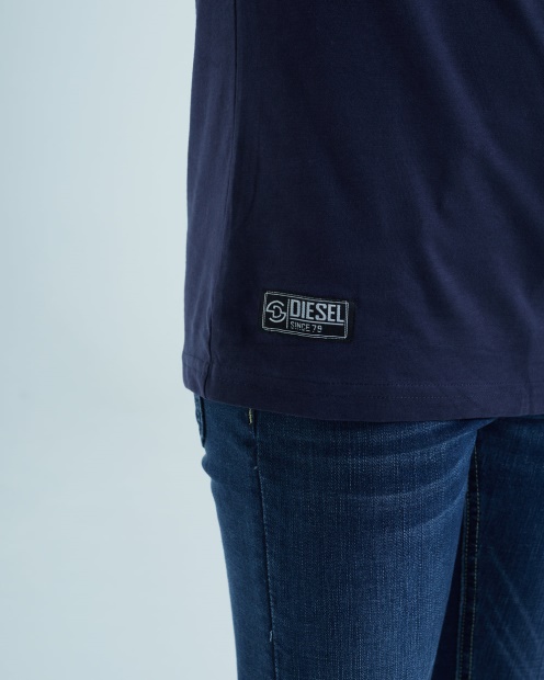 Doyle Tee Navy Diesel UK Red