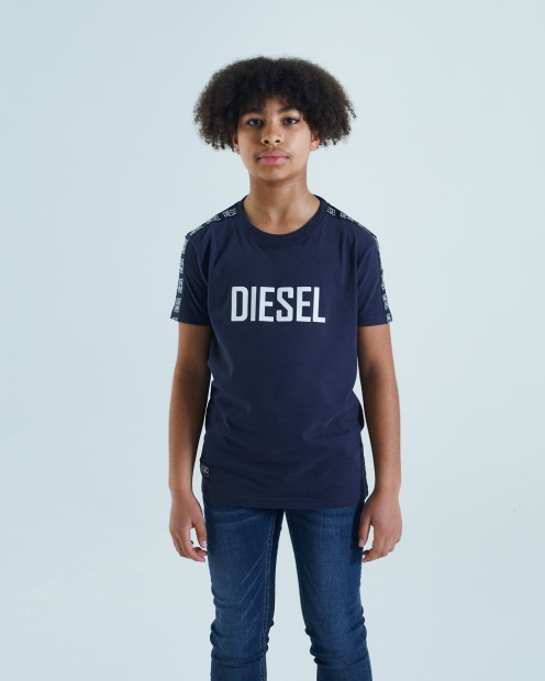 Blue Cosmo Tee Navy Diesel UK