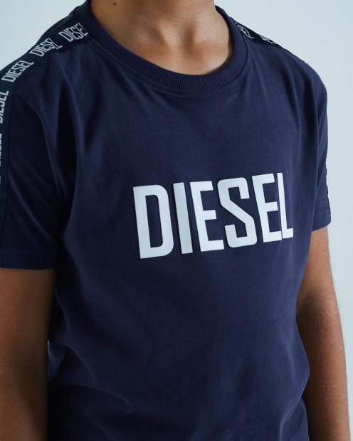 Blue Cosmo Tee Navy Diesel UK