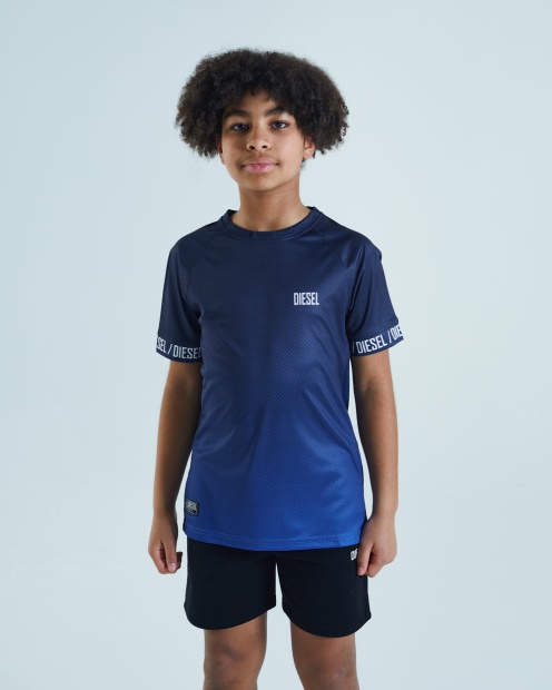 Orange Diesel UK Farley Tee Navy/Blue