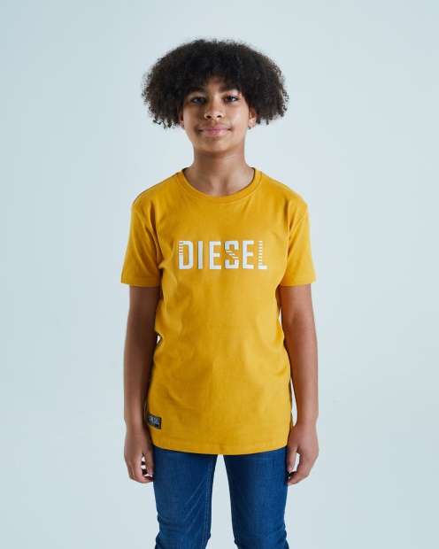 Red Diesel UK Tristan Tee Mustard