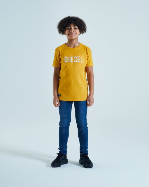 Red Diesel UK Tristan Tee Mustard