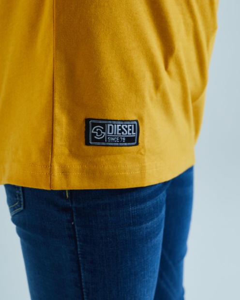 Red Diesel UK Tristan Tee Mustard