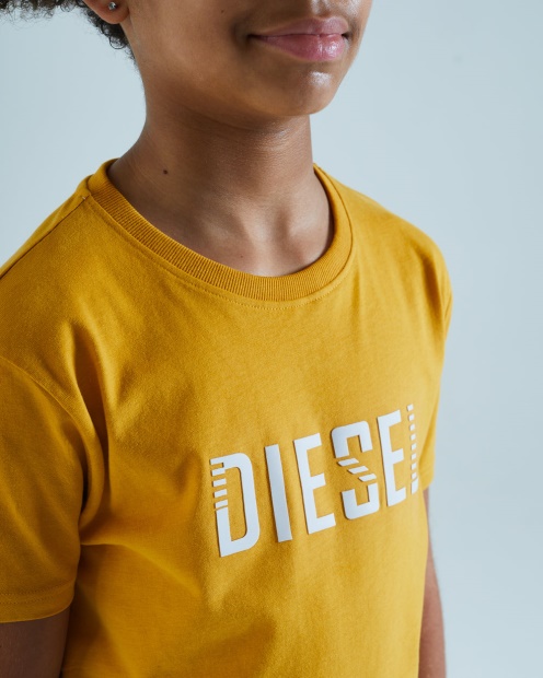 Red Diesel UK Tristan Tee Mustard