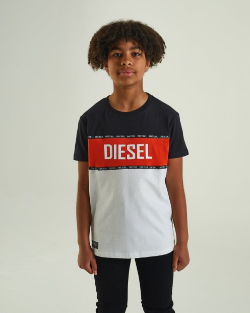 Quinn Tee Orange Diesel UK Yellow