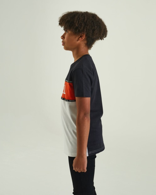 Quinn Tee Orange Diesel UK Yellow